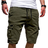 Men's Casual Jogger Cargo Shorts | Military Combat Gym Trousers for Summer Workout