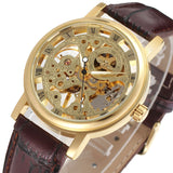 Men's Mechanical Watch – Classic Metal Design with Magnetic Features