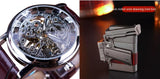 Men's Mechanical Watch – Classic Metal Design with Magnetic Features