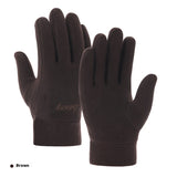 Autumn & Winter Polar Fleece Gloves – Windproof, Warm, Thick Gloves for Men & Women - Clothual