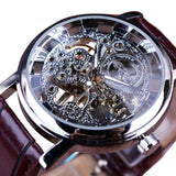 Men's Mechanical Watch – Classic Metal Design with Magnetic Features