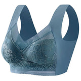 Women's Personalized Lace Bra – Comfortable Nylon Double Shoulder Strap Vest in Multiple Colors & Sizes