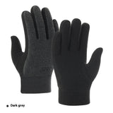 Autumn & Winter Polar Fleece Gloves – Windproof, Warm, Thick Gloves for Men & Women - Clothual