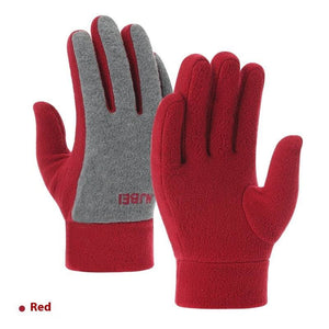 Autumn & Winter Polar Fleece Gloves – Windproof, Warm, Thick Gloves for Men & Women - Clothual